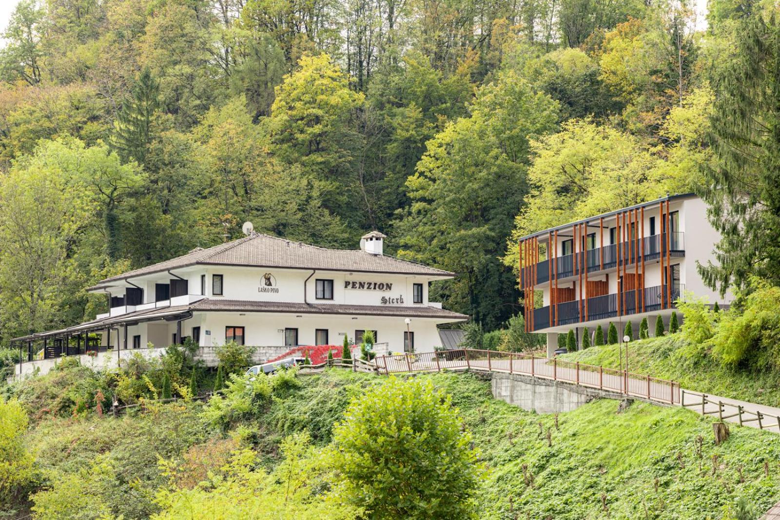 Penzion Sterk Most na Soči Exterior foto
